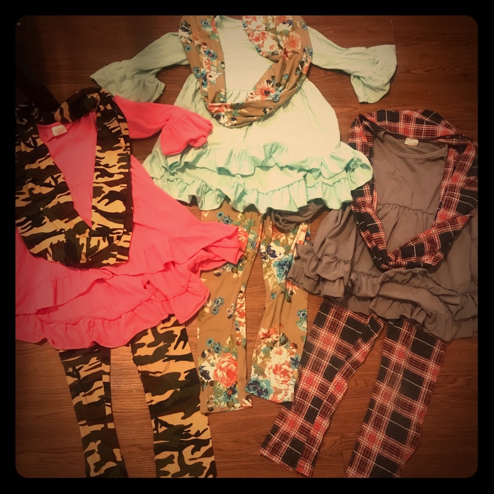 Girls scarf sets 5t